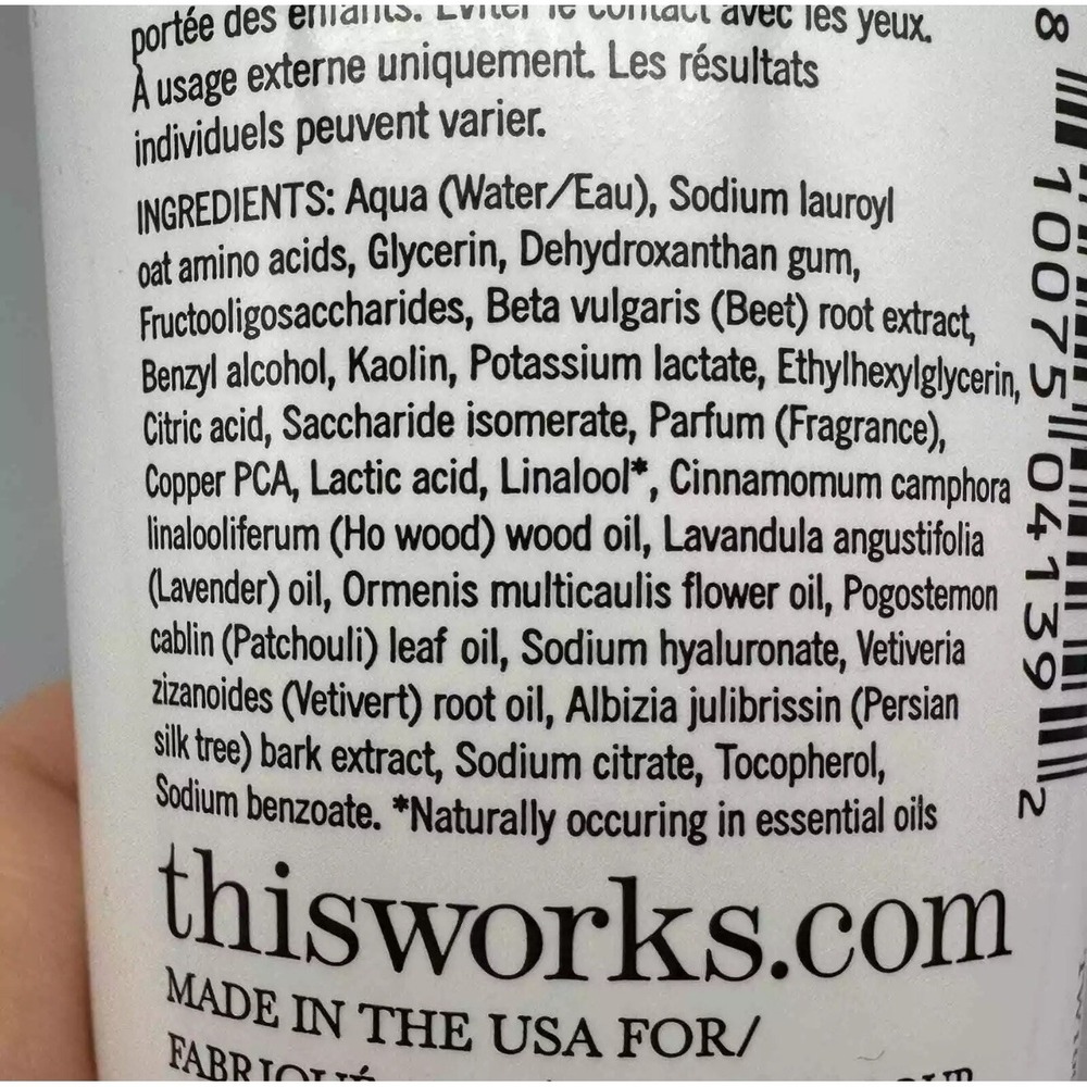 This Works Deep Sleep Overnight Cleanser 100ml 3.3oz New Sealed Vegan Face - Picture 10 of 10